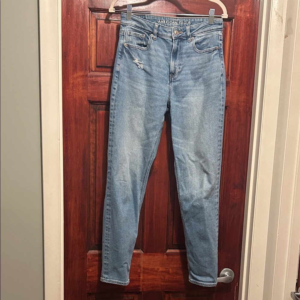 American Eagle Outfitters Light Blue Ankle Jeans